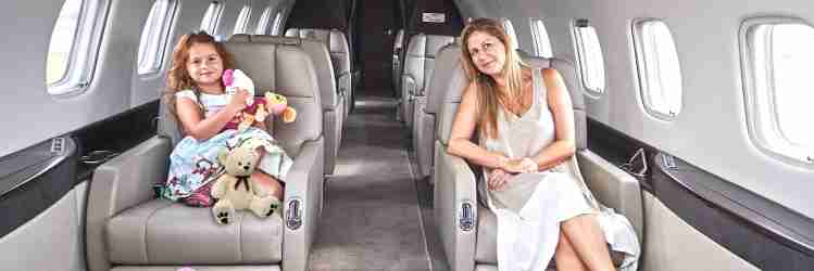 Tips For Flying Private With Babies And Children