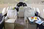 Private Heavy Jet Legacy 650 Interior