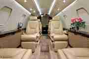Private Mid Size Jet Citation III Interior
