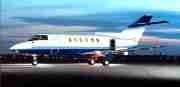 Private Mid Size Jet Hawker 800 Exterior