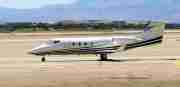 Private Mid Size Jet Lear 55 Exterior