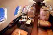 Private Light Jet Citation CJ2 Interior