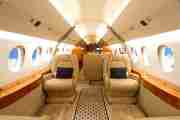 Private Heavy Jet Falcon 2000 Interior