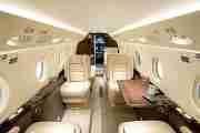 Private Mid Size Jet Gulfstream 100 Interior
