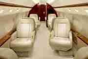 Private Long Range Jet Gulfstream 550 Interior