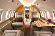 Private Super Mid Size Jet Hawker 1000 Interior