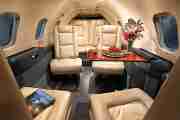 Private Light Jet Lear 35 Interior