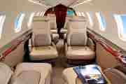 Private Mid Size Jet Lear 45/XR Interior