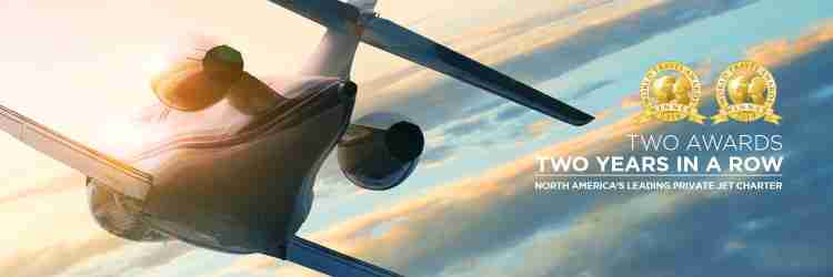 Privé Jets Wins “North America’s Leading Private Jet Charter”